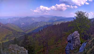 Widok z Ostrej Skały